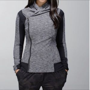 Lululemon Bhakti Yoga Jacket Full Zip Crossover